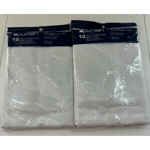 Old Stock Puritan White Handkerchiefs Pack of 13 (Set of 2)  NEW